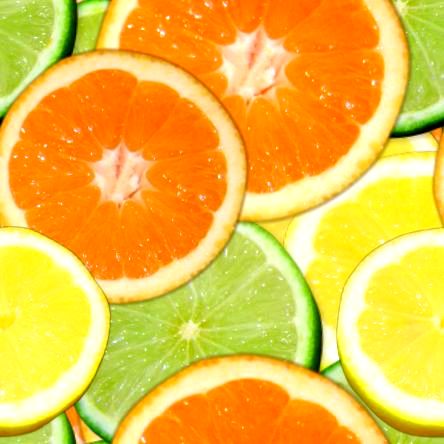 Lemon, Lime & Orange Citrus Backgrounds