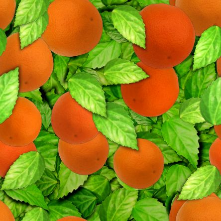 Orange tree seamless repeating background image