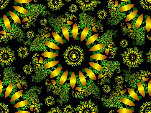 Fractal Riches seamless repeating background 