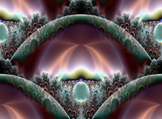 Fractal Theatre seamless repeating background