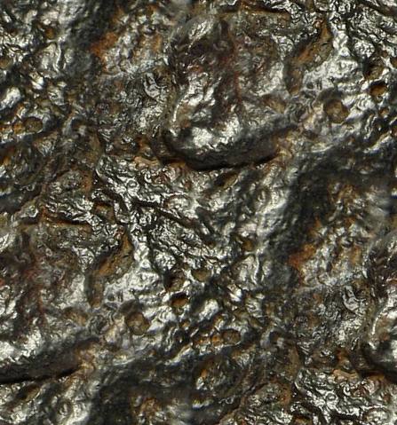 Iron meteorite outside seamless background image