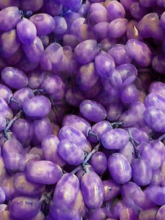 Purple Grapes Seamless Background Tile