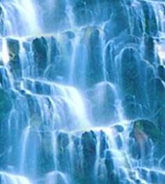 Waterfall Tile Blue Waterfall Seamless Background 