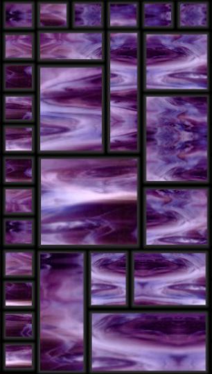 Purple or violet glass panel background