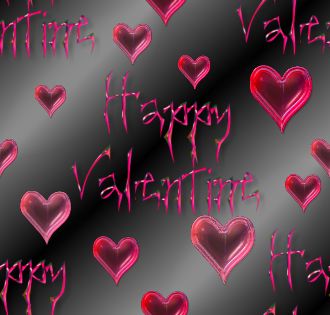 Grungy Valentine Seamless Repeating Background Image 