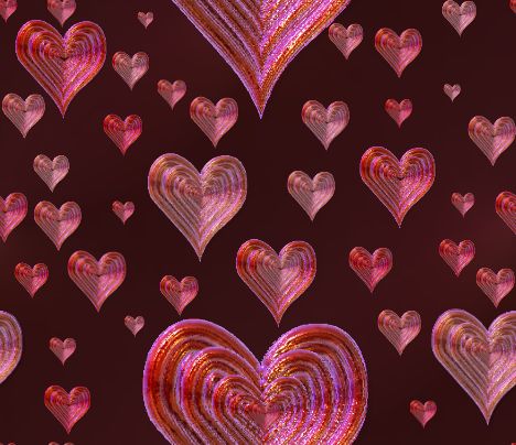  Valentines Chocolate Hearts Background