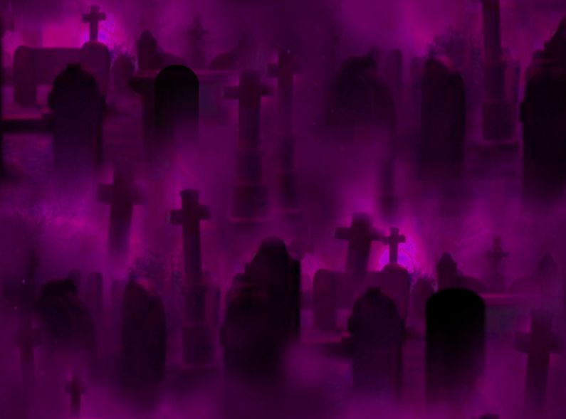 Graveyard Seamless Repeating Background Image Rose