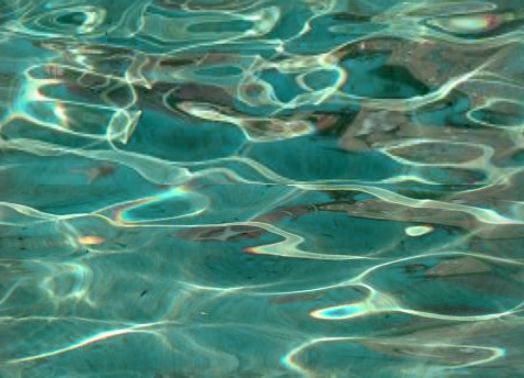 Water background turquoise tile