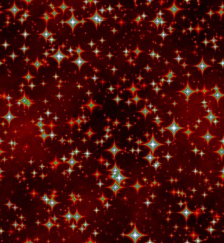 Red space stars seamless repeating background fill tile texture