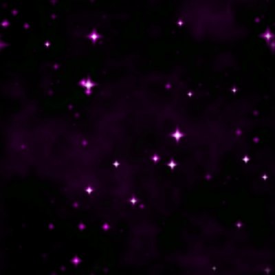 Stars on purple space seamless repeating background fill tile texture